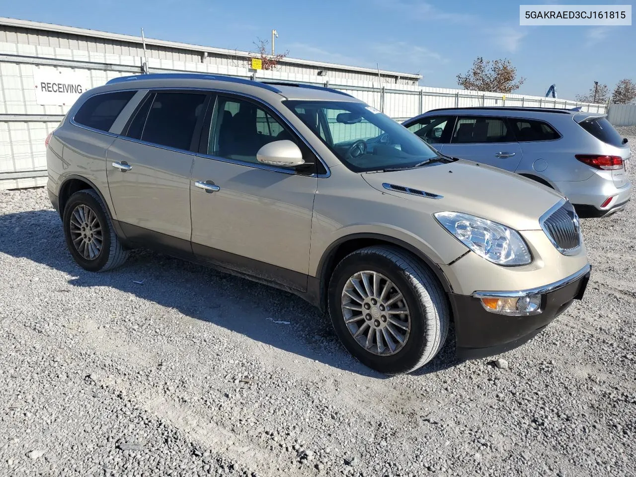 2012 Buick Enclave VIN: 5GAKRAED3CJ161815 Lot: 77544004