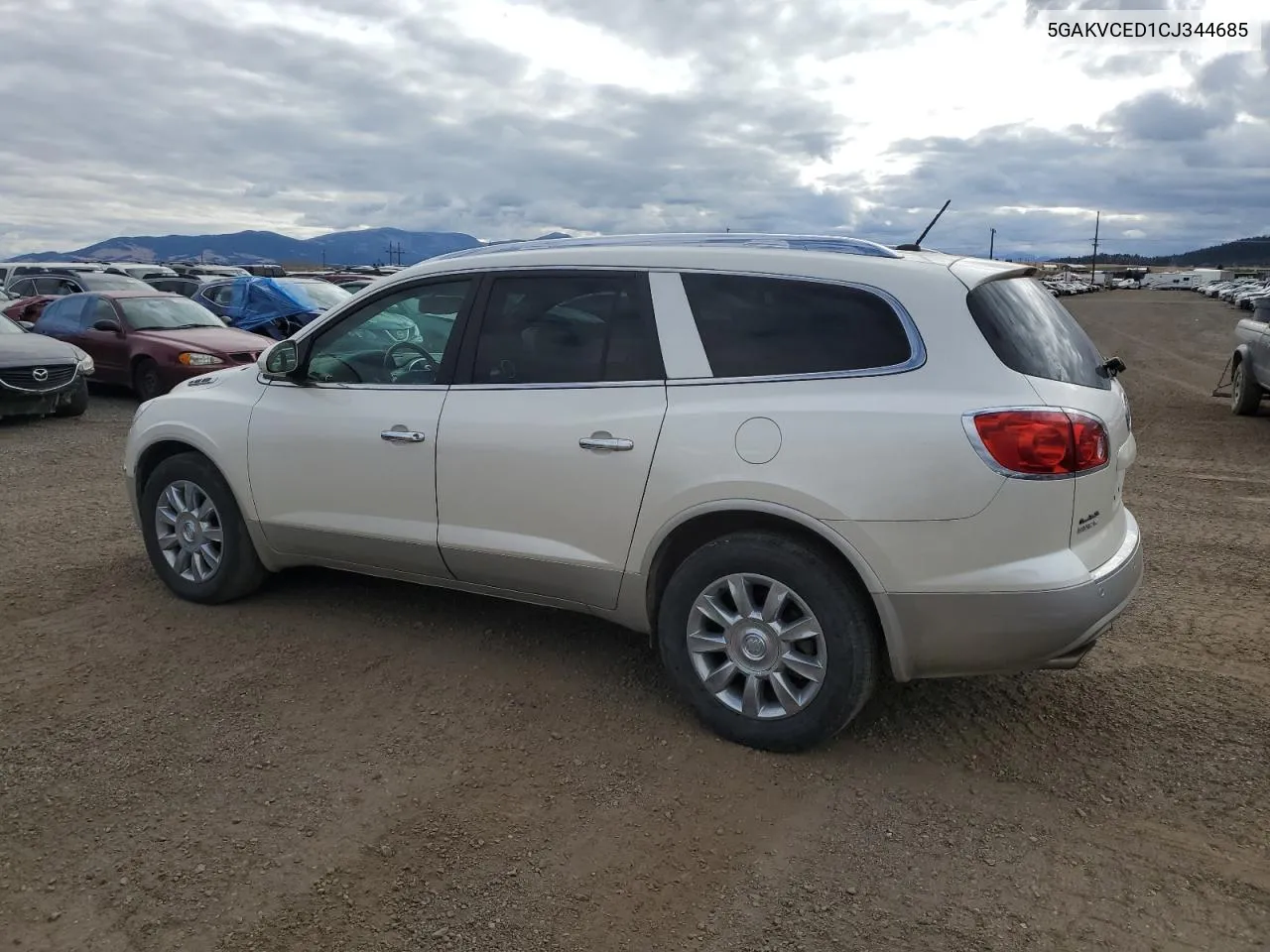 2012 Buick Enclave VIN: 5GAKVCED1CJ344685 Lot: 77707794