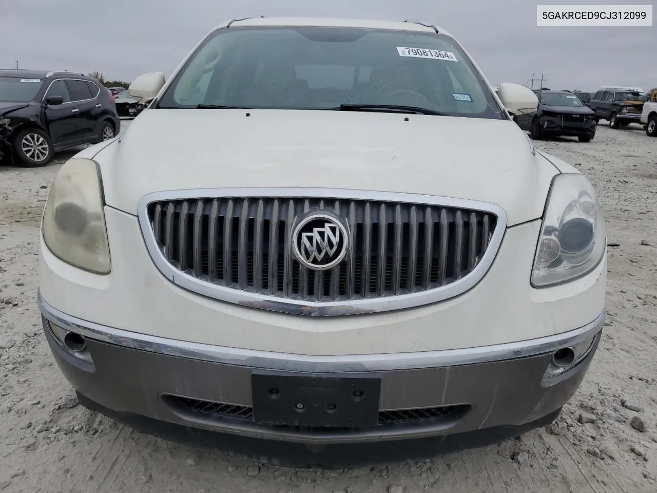 2012 Buick Enclave VIN: 5GAKRCED9CJ312099 Lot: 79081364