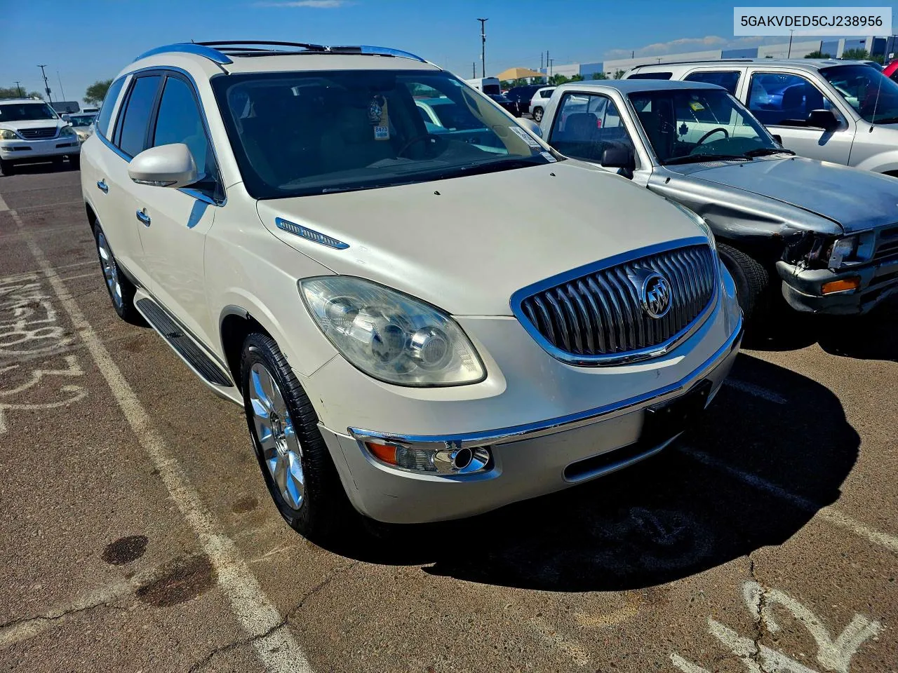 2012 Buick Enclave VIN: 5GAKVDED5CJ238956 Lot: 79146884