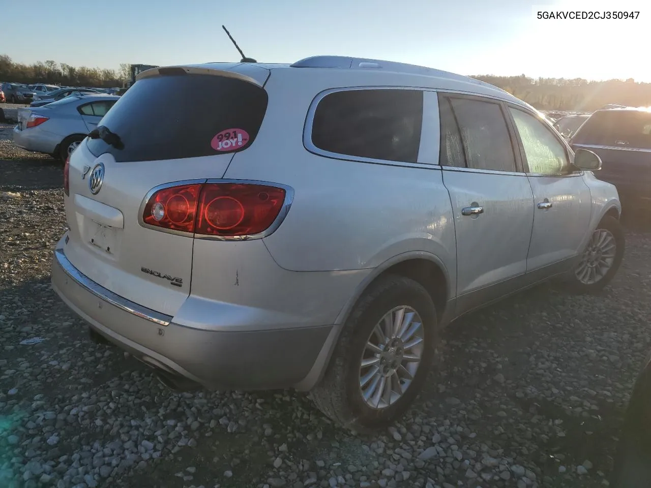 2012 Buick Enclave VIN: 5GAKVCED2CJ350947 Lot: 79419534