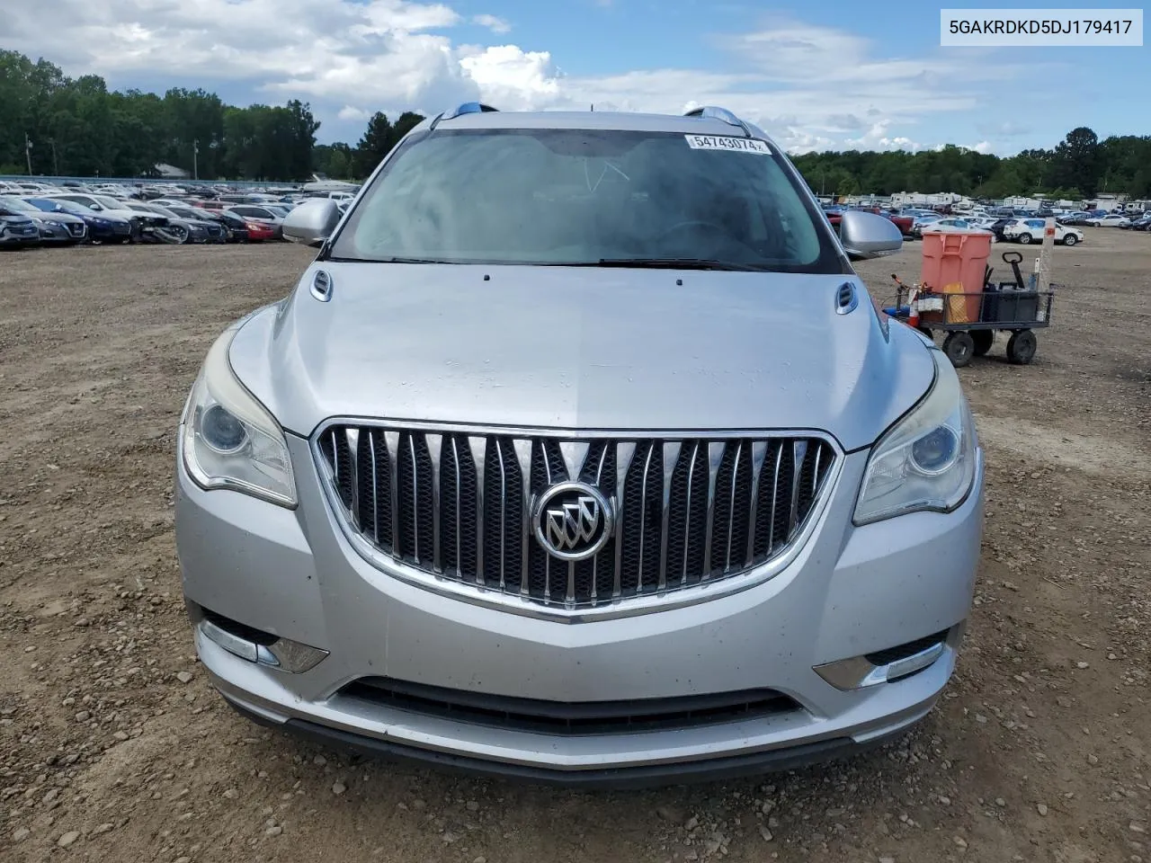 2013 Buick Enclave VIN: 5GAKRDKD5DJ179417 Lot: 54743074