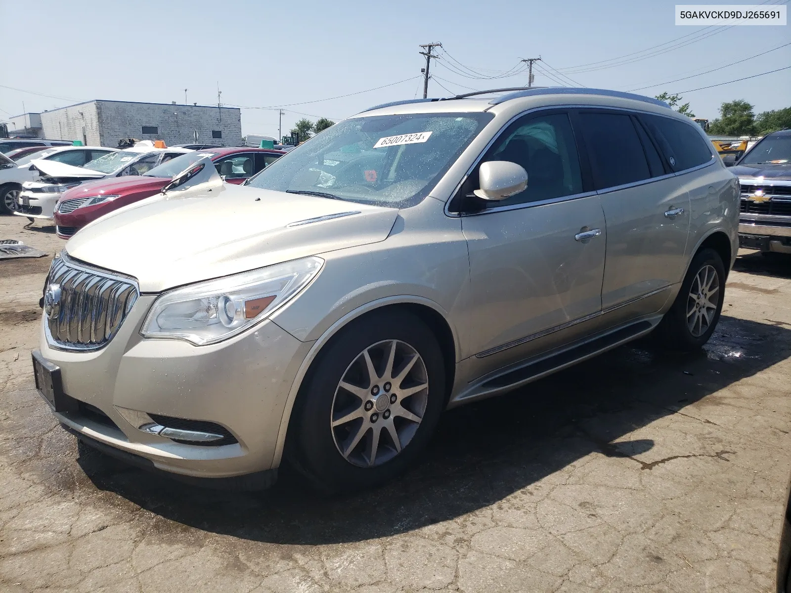 2013 Buick Enclave VIN: 5GAKVCKD9DJ265691 Lot: 65007324