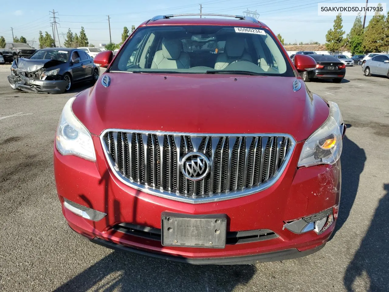 2013 Buick Enclave VIN: 5GAKVDKD5DJ147935 Lot: 65960234