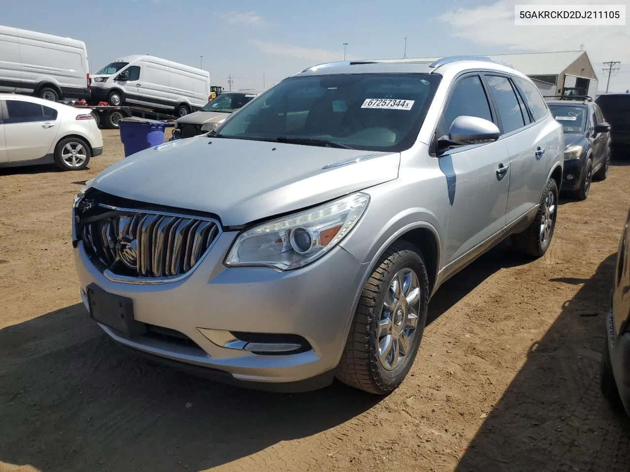 2013 Buick Enclave VIN: 5GAKRCKD2DJ211105 Lot: 67257344