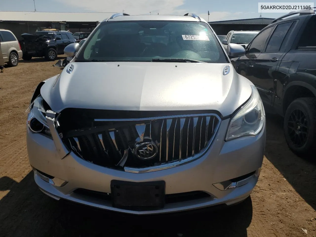 2013 Buick Enclave VIN: 5GAKRCKD2DJ211105 Lot: 67257344