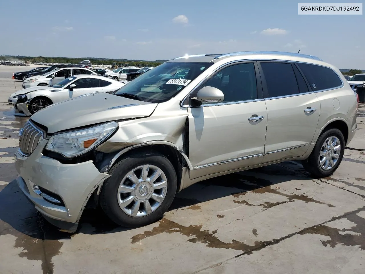 2013 Buick Enclave VIN: 5GAKRDKD7DJ192492 Lot: 68431794