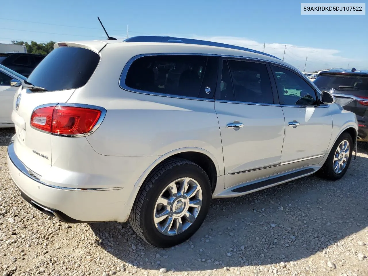 2013 Buick Enclave VIN: 5GAKRDKD5DJ107522 Lot: 69389294