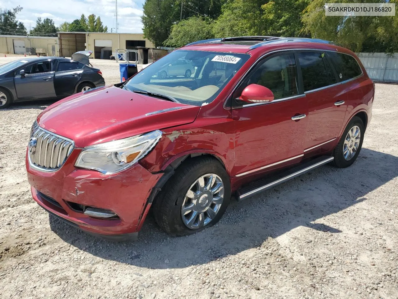 2013 Buick Enclave VIN: 5GAKRDKD1DJ186820 Lot: 70588084