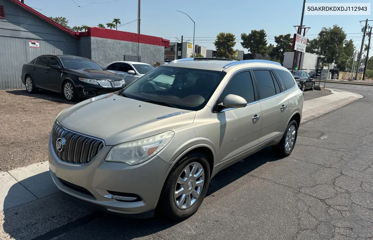 2013 Buick Enclave VIN: 5GAKRDKDXDJ112943 Lot: 71469994