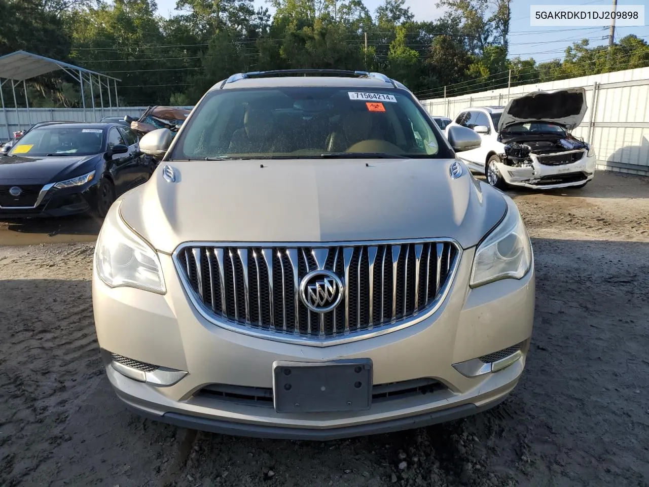 2013 Buick Enclave VIN: 5GAKRDKD1DJ209898 Lot: 71564214