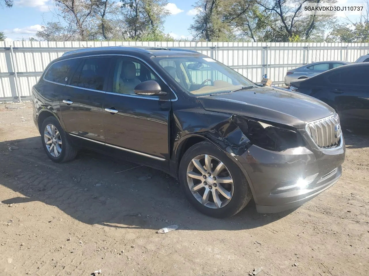 2013 Buick Enclave VIN: 5GAKVDKD3DJ110737 Lot: 72026134