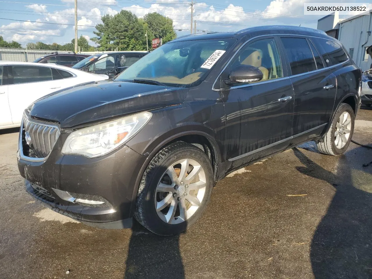 2013 Buick Enclave VIN: 5GAKRDKD6DJ138522 Lot: 72186754