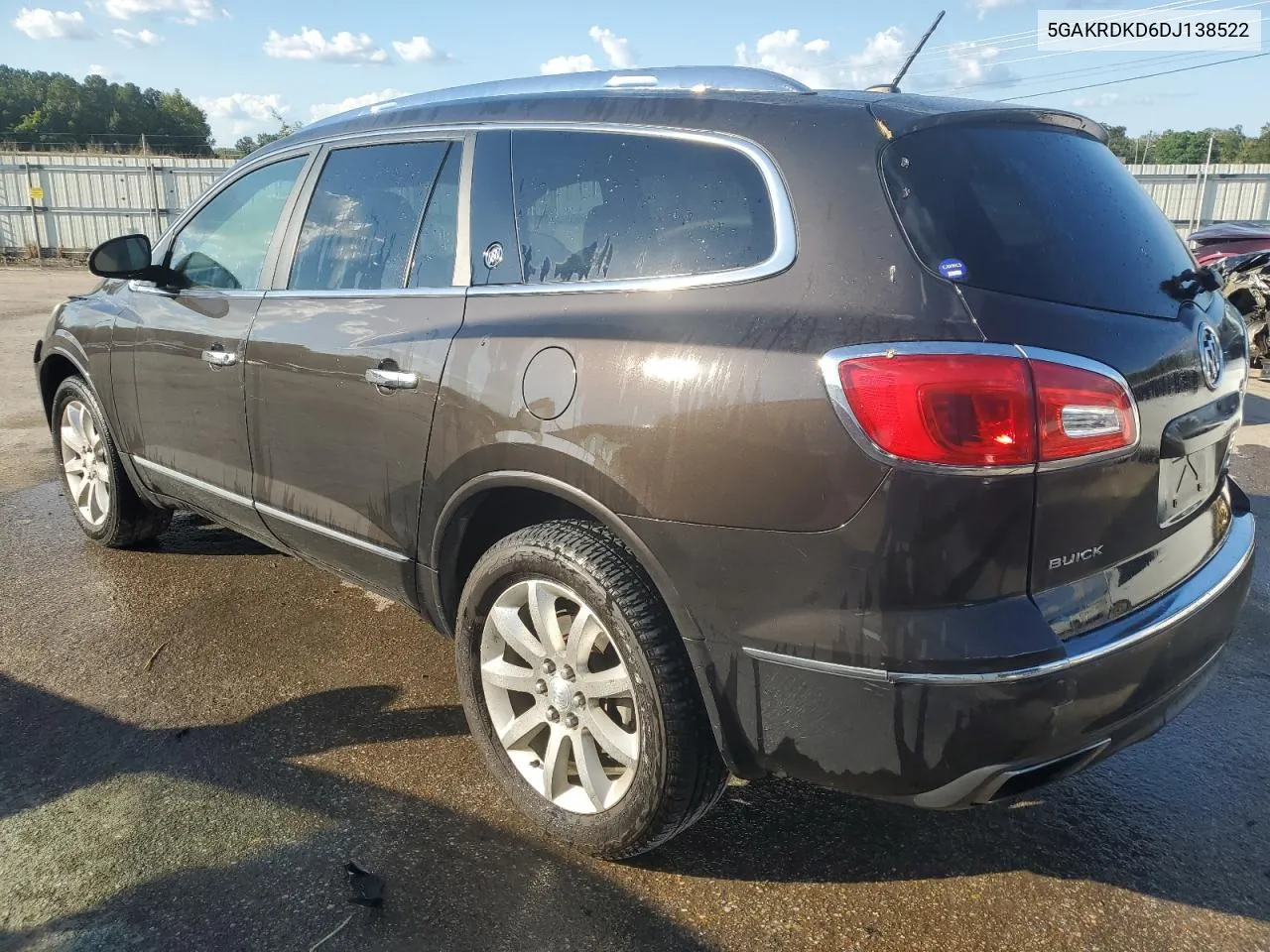 2013 Buick Enclave VIN: 5GAKRDKD6DJ138522 Lot: 72186754