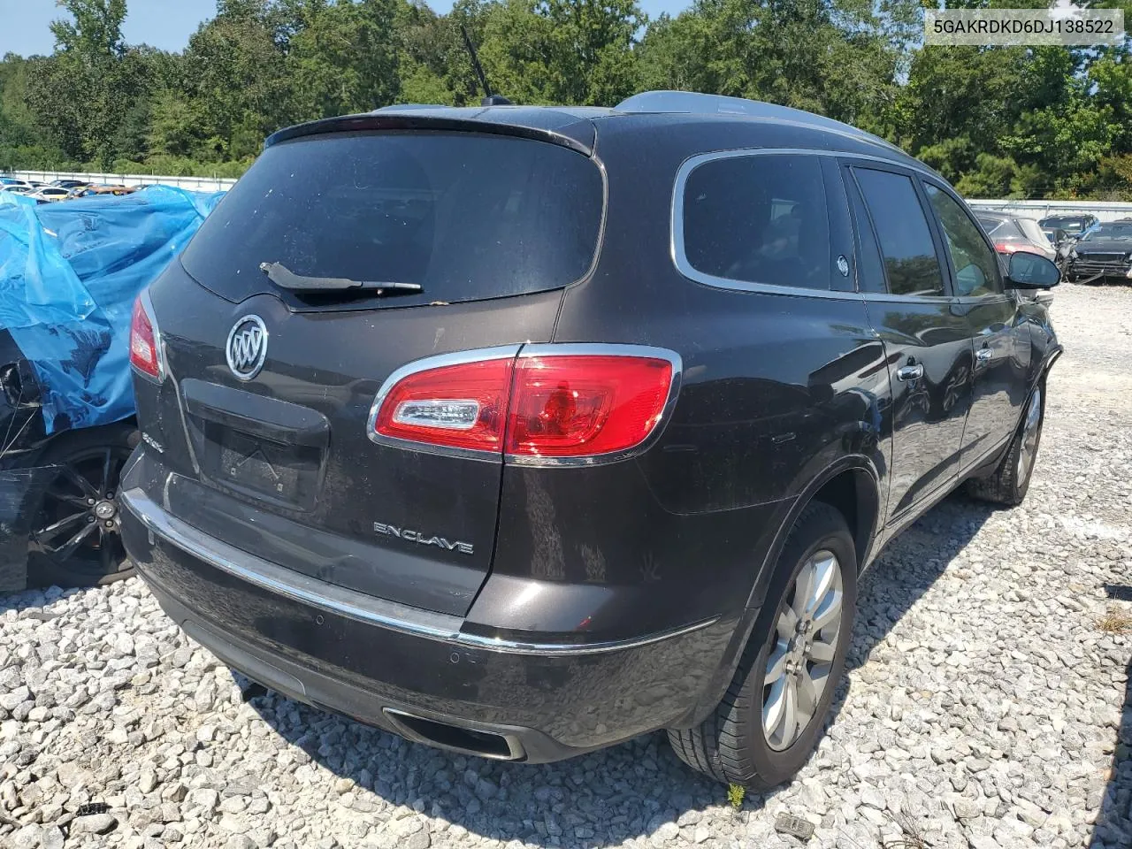 2013 Buick Enclave VIN: 5GAKRDKD6DJ138522 Lot: 72186754