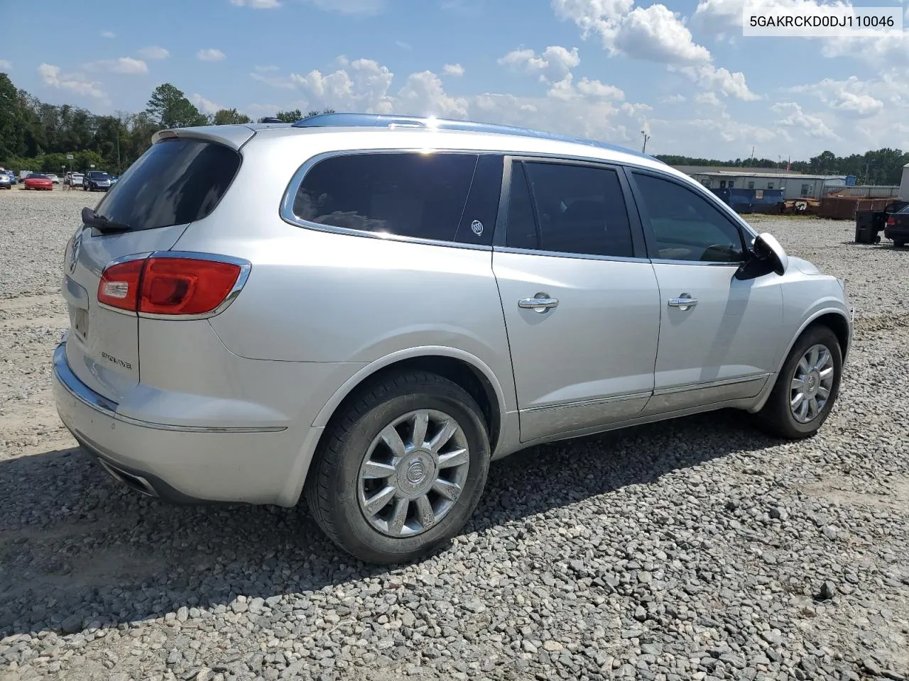 2013 Buick Enclave VIN: 5GAKRCKD0DJ110046 Lot: 72225704