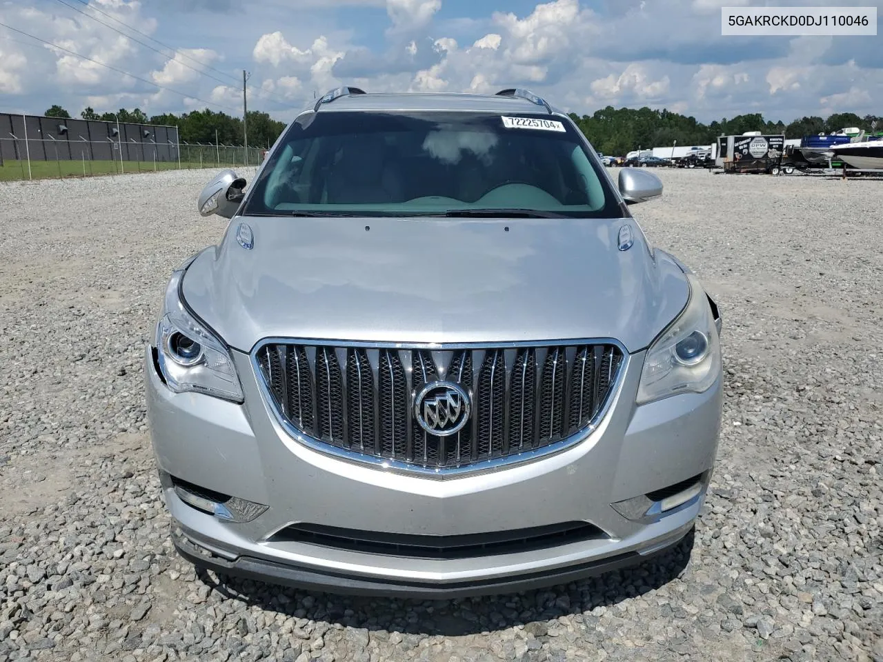 2013 Buick Enclave VIN: 5GAKRCKD0DJ110046 Lot: 72225704