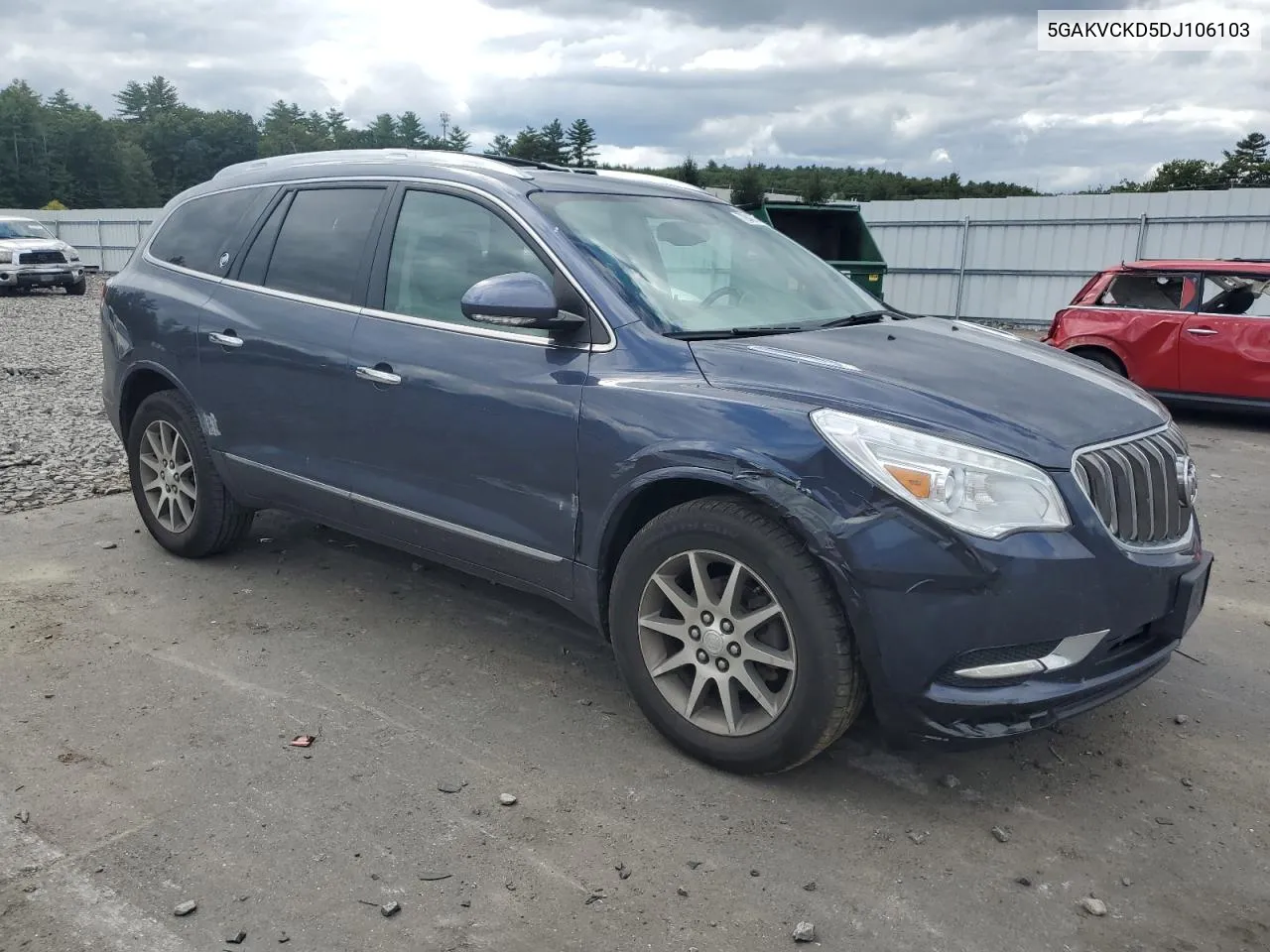 2013 Buick Enclave VIN: 5GAKVCKD5DJ106103 Lot: 72840784