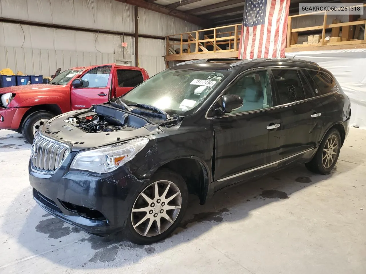 2013 Buick Enclave VIN: 5GAKRCKD5DJ261318 Lot: 73117454