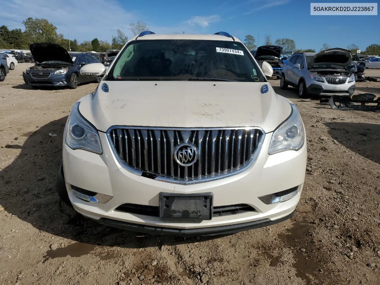 2013 Buick Enclave VIN: 5GAKRCKD2DJ223867 Lot: 73997434