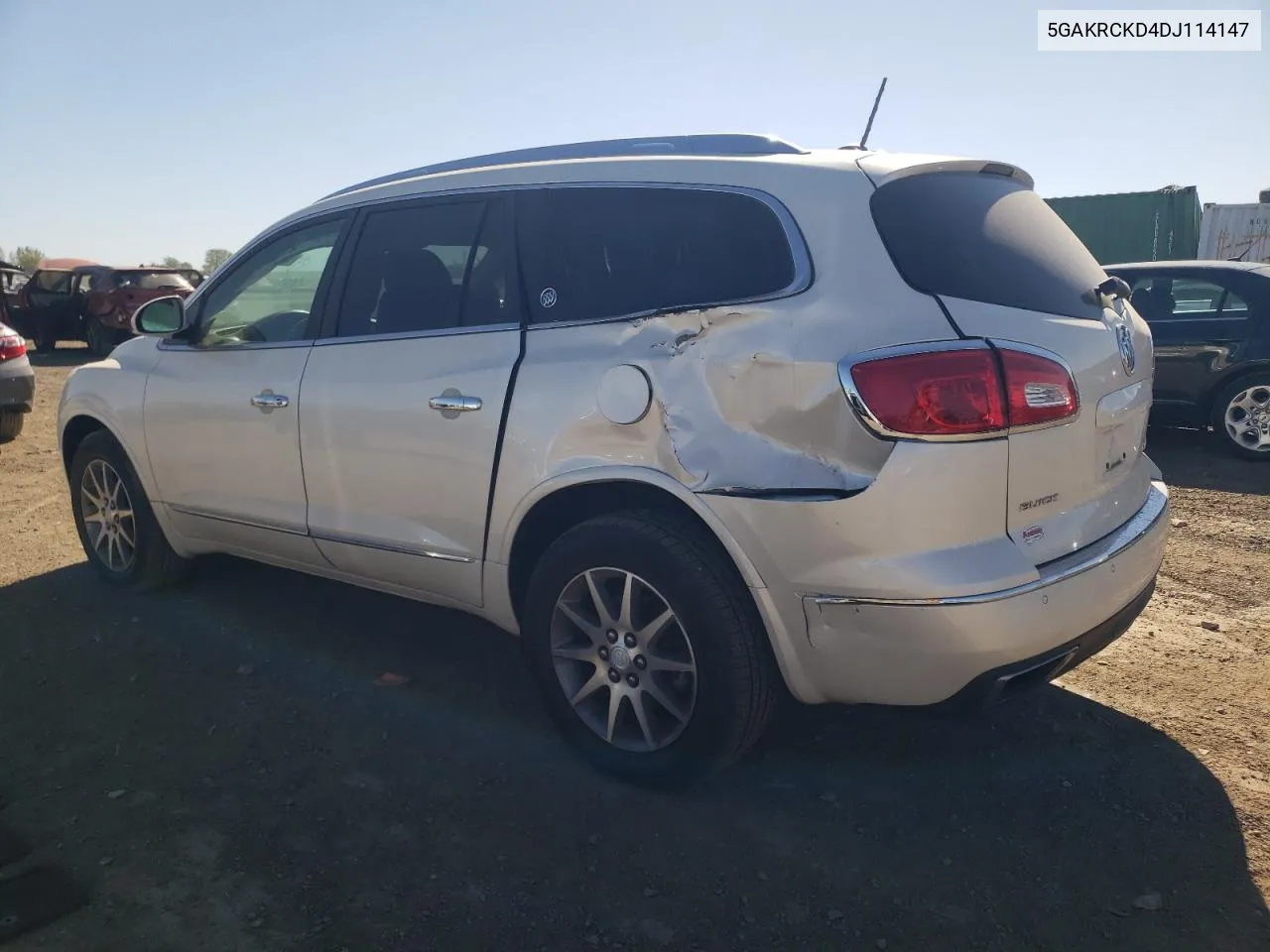 2013 Buick Enclave VIN: 5GAKRCKD4DJ114147 Lot: 74049304