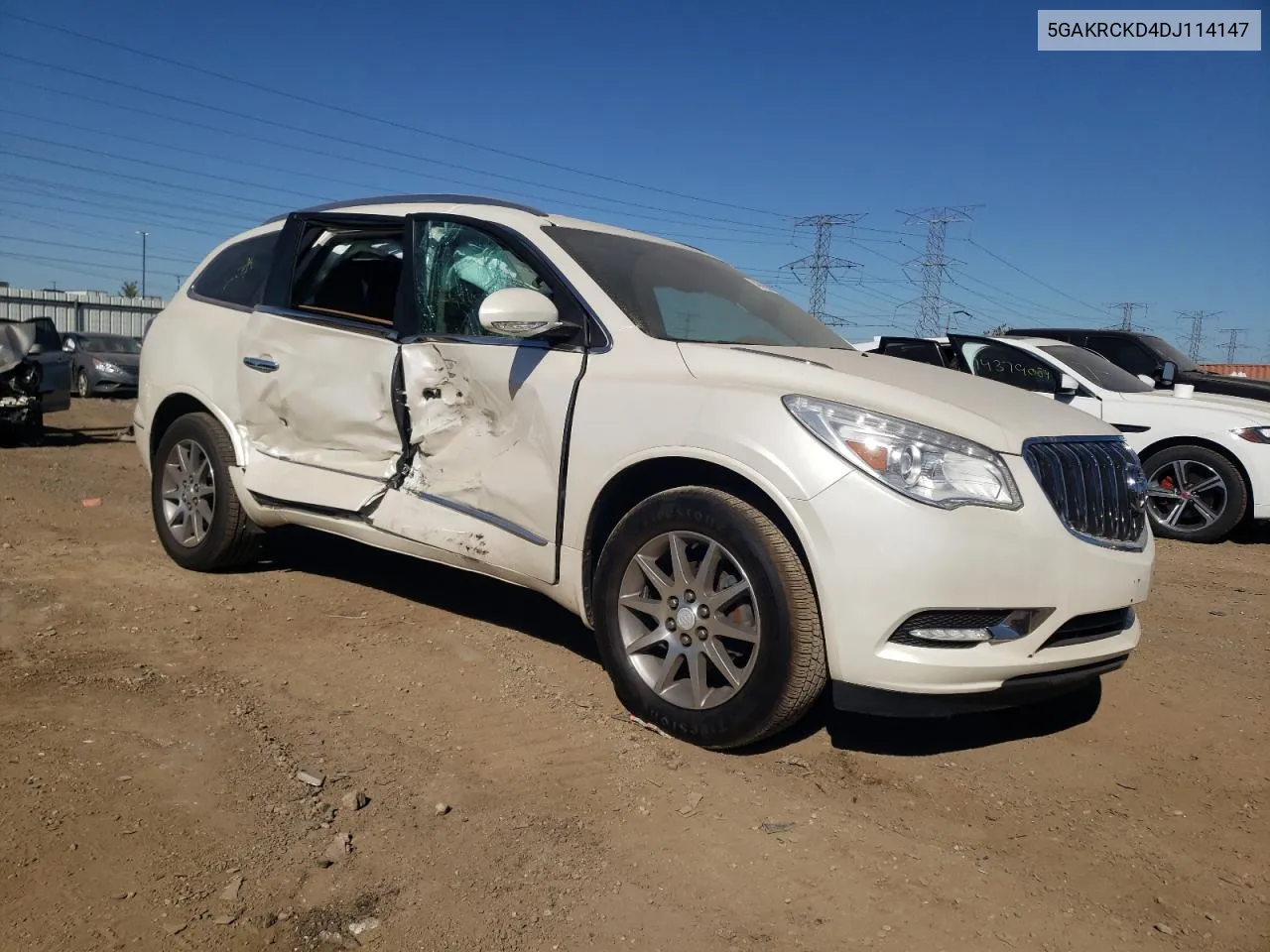 2013 Buick Enclave VIN: 5GAKRCKD4DJ114147 Lot: 74049304