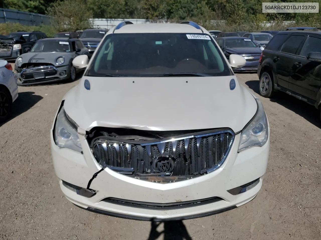 2013 Buick Enclave VIN: 5GAKRCKD1DJ123730 Lot: 74049724