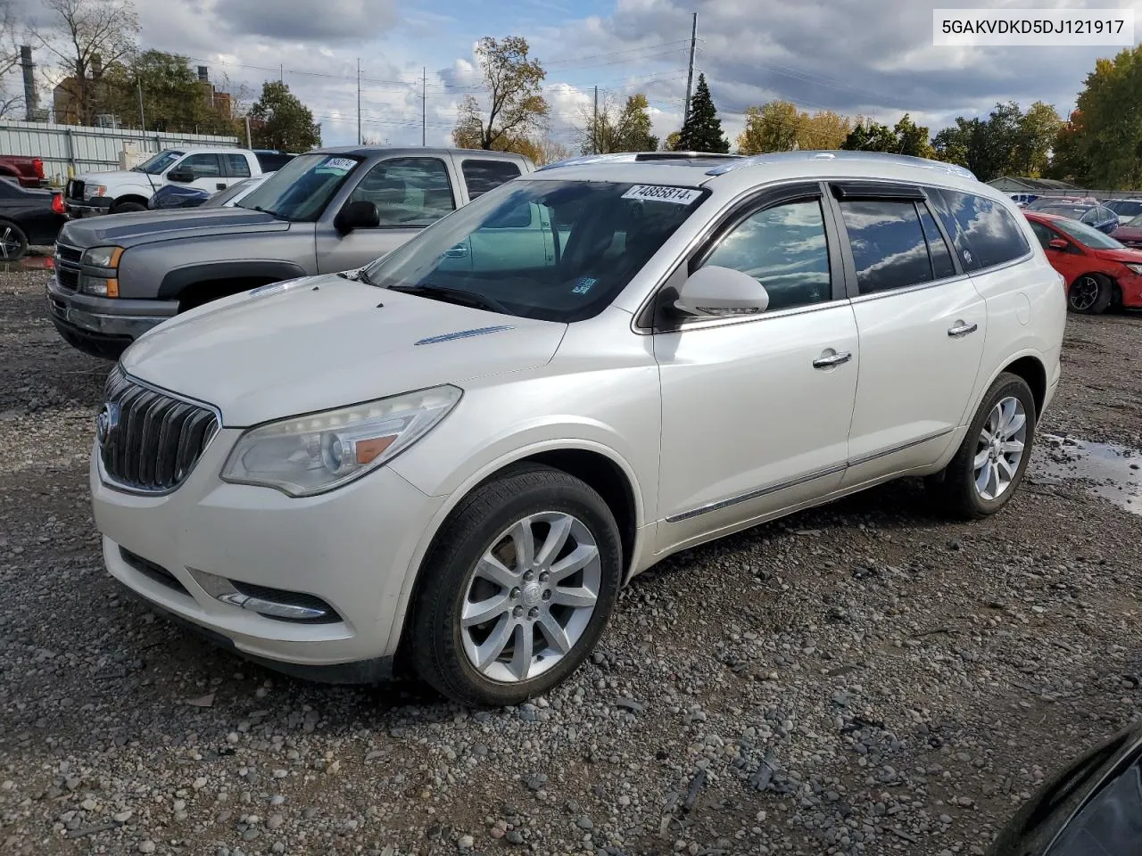 2013 Buick Enclave VIN: 5GAKVDKD5DJ121917 Lot: 74885814