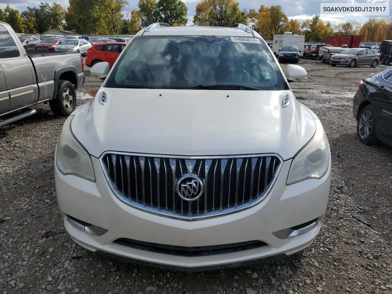 2013 Buick Enclave VIN: 5GAKVDKD5DJ121917 Lot: 74885814