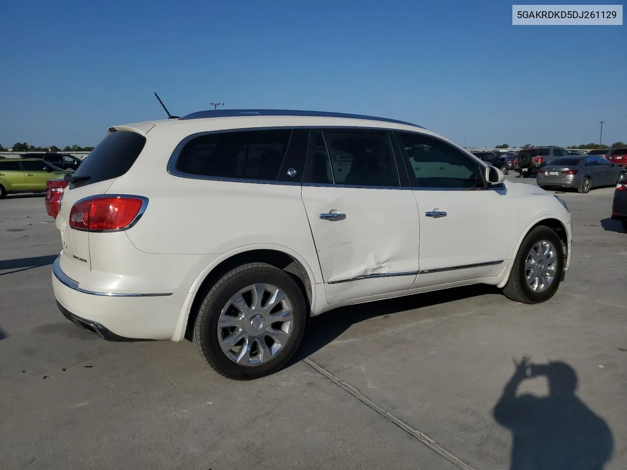 2013 Buick Enclave VIN: 5GAKRDKD5DJ261129 Lot: 75123944