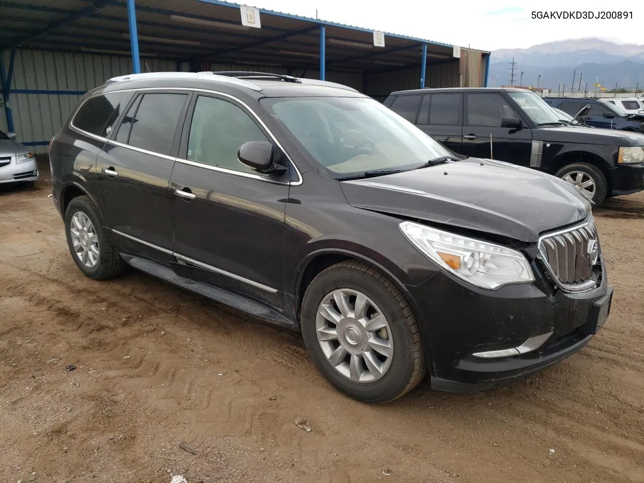 2013 Buick Enclave VIN: 5GAKVDKD3DJ200891 Lot: 75322844