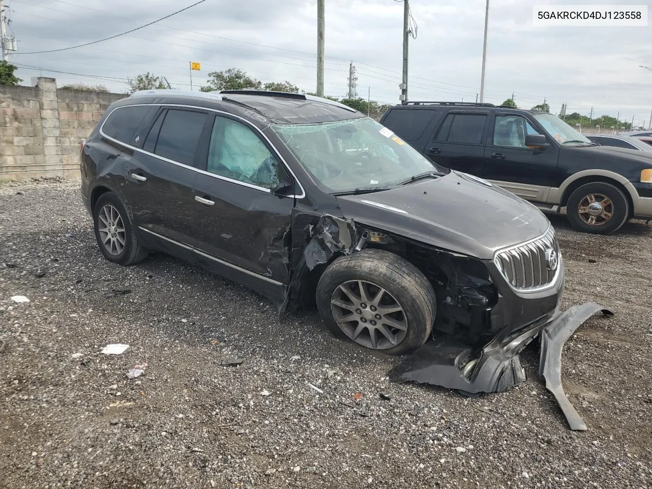 2013 Buick Enclave VIN: 5GAKRCKD4DJ123558 Lot: 76158794