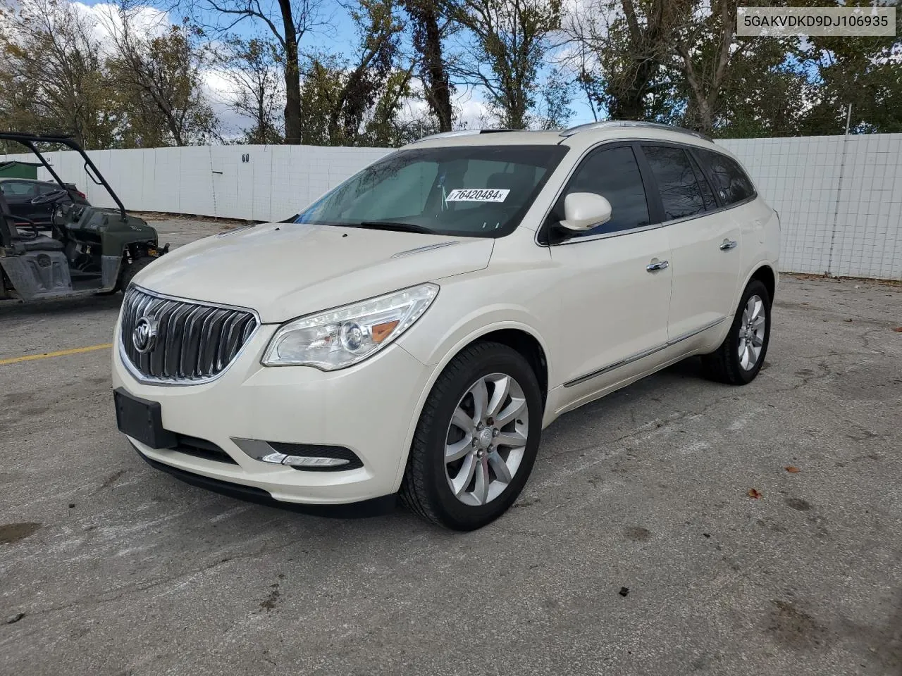 2013 Buick Enclave VIN: 5GAKVDKD9DJ106935 Lot: 76420484