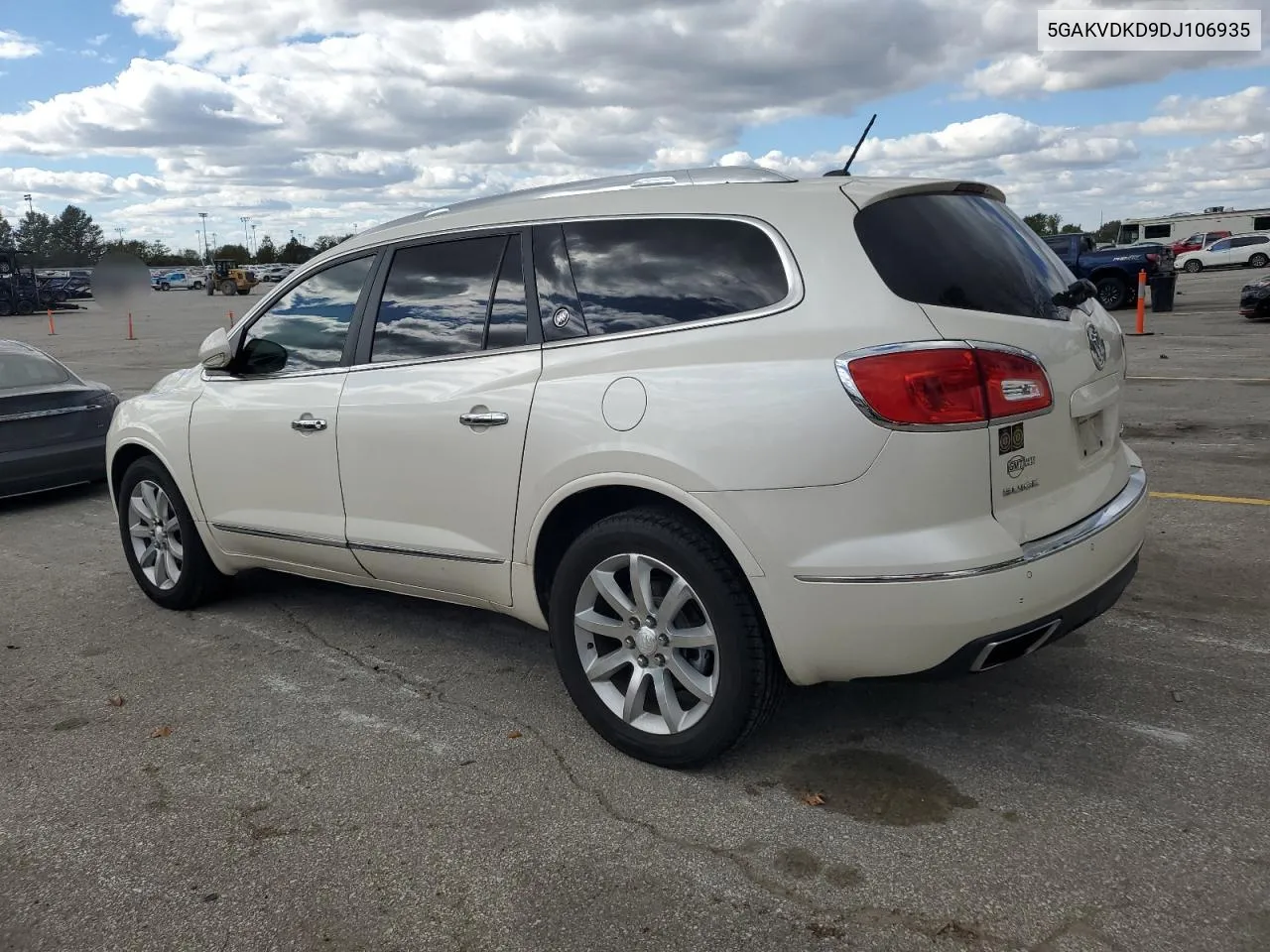 2013 Buick Enclave VIN: 5GAKVDKD9DJ106935 Lot: 76420484