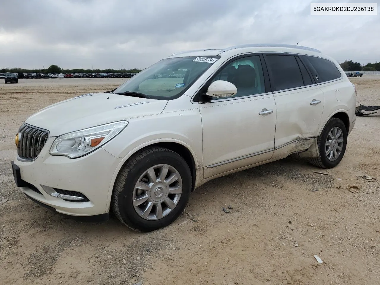 2013 Buick Enclave VIN: 5GAKRDKD2DJ236138 Lot: 79869174