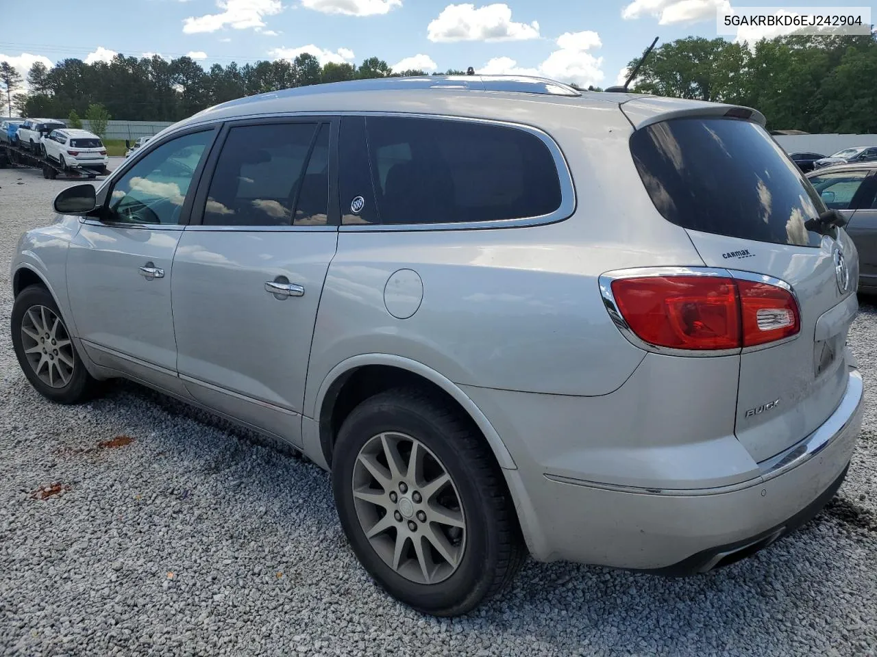 2014 Buick Enclave VIN: 5GAKRBKD6EJ242904 Lot: 52273974