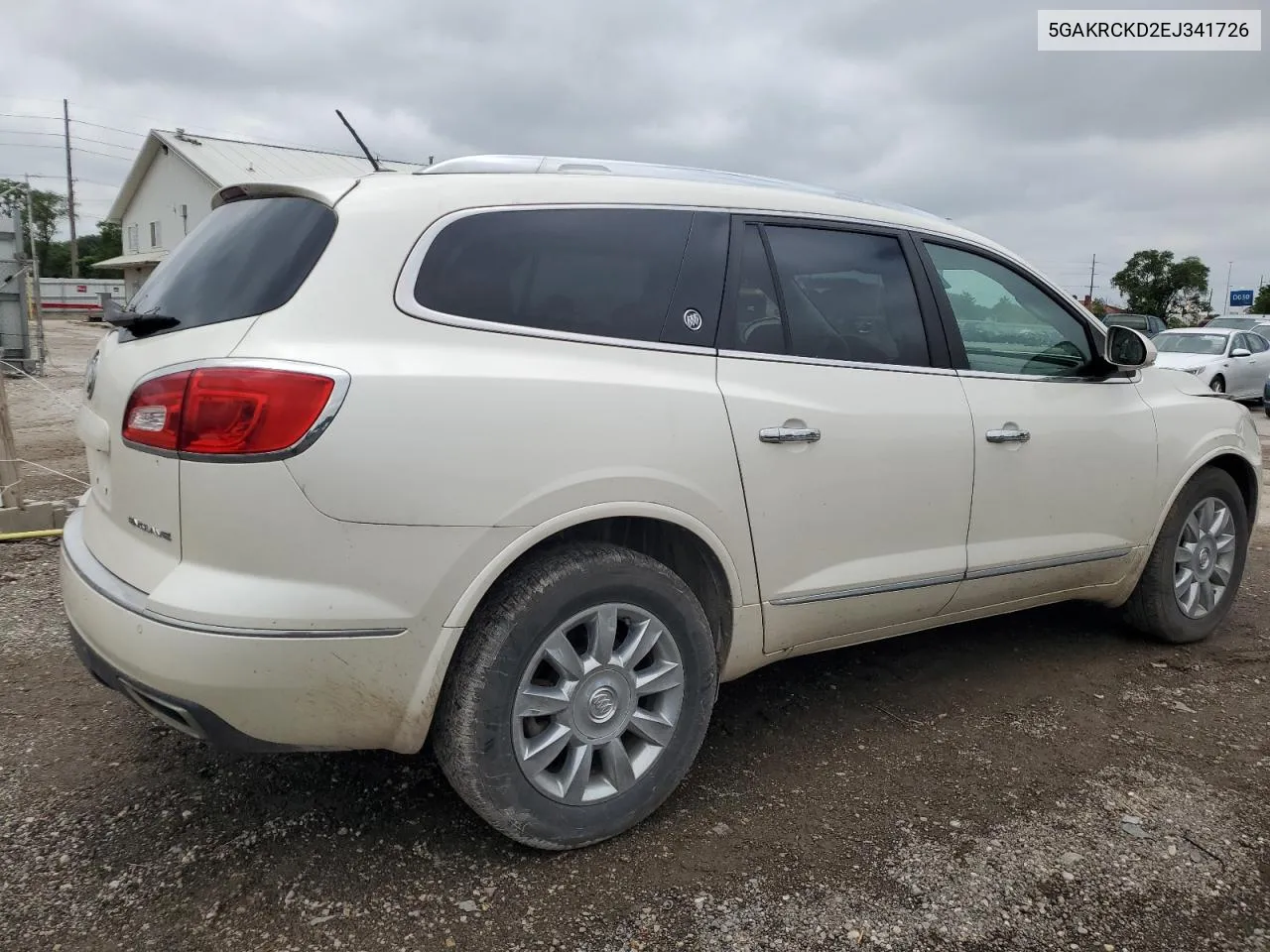 2014 Buick Enclave VIN: 5GAKRCKD2EJ341726 Lot: 59795454