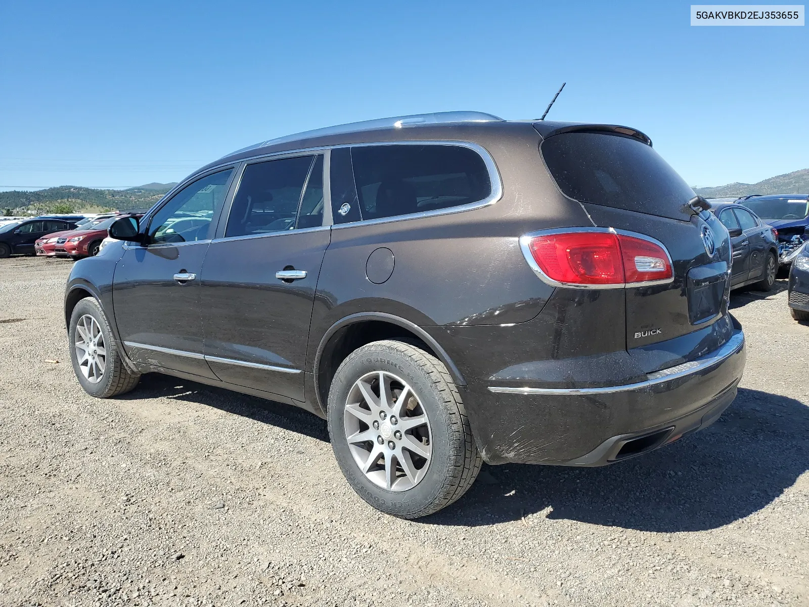 2014 Buick Enclave VIN: 5GAKVBKD2EJ353655 Lot: 60655494