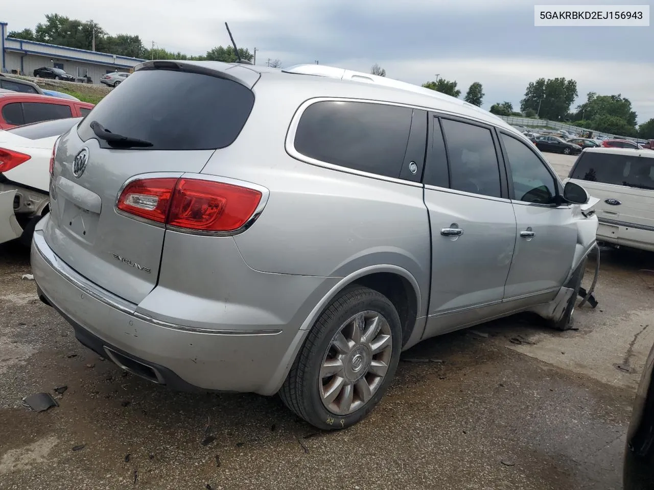 2014 Buick Enclave VIN: 5GAKRBKD2EJ156943 Lot: 62992644