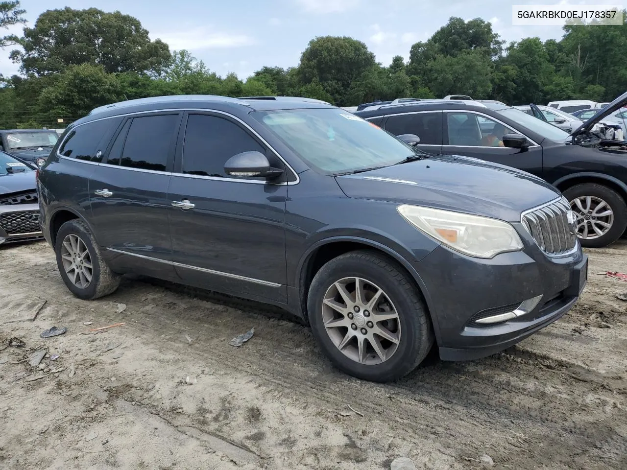 5GAKRBKD0EJ178357 2014 Buick Enclave