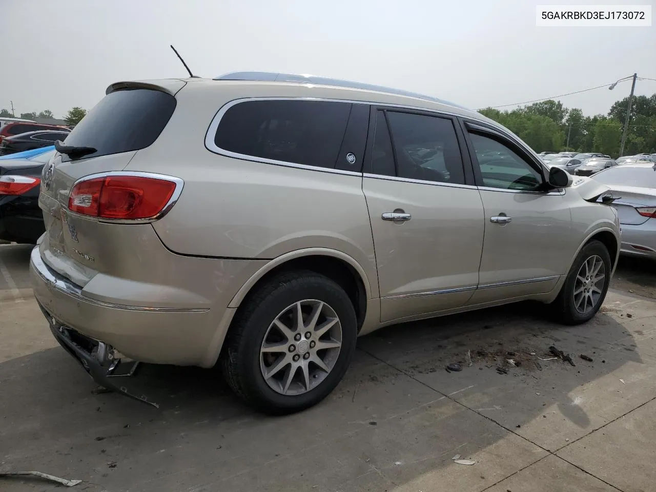 2014 Buick Enclave VIN: 5GAKRBKD3EJ173072 Lot: 64669594