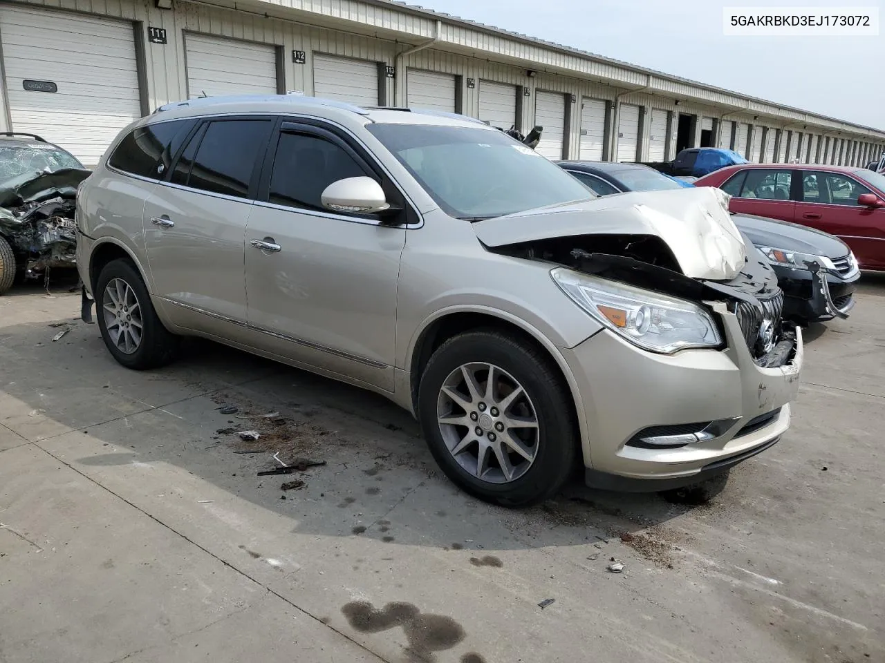 2014 Buick Enclave VIN: 5GAKRBKD3EJ173072 Lot: 64669594