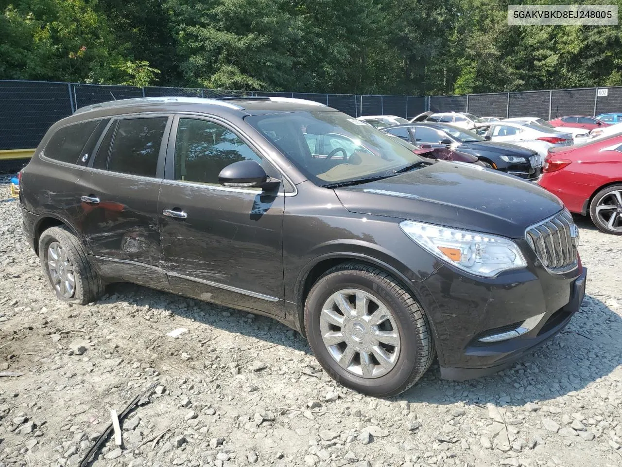 5GAKVBKD8EJ248005 2014 Buick Enclave