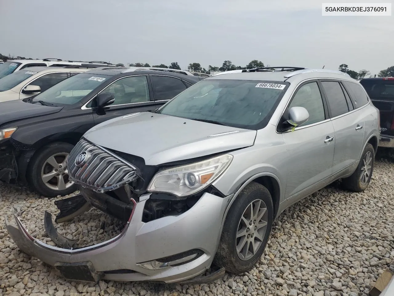 5GAKRBKD3EJ376091 2014 Buick Enclave