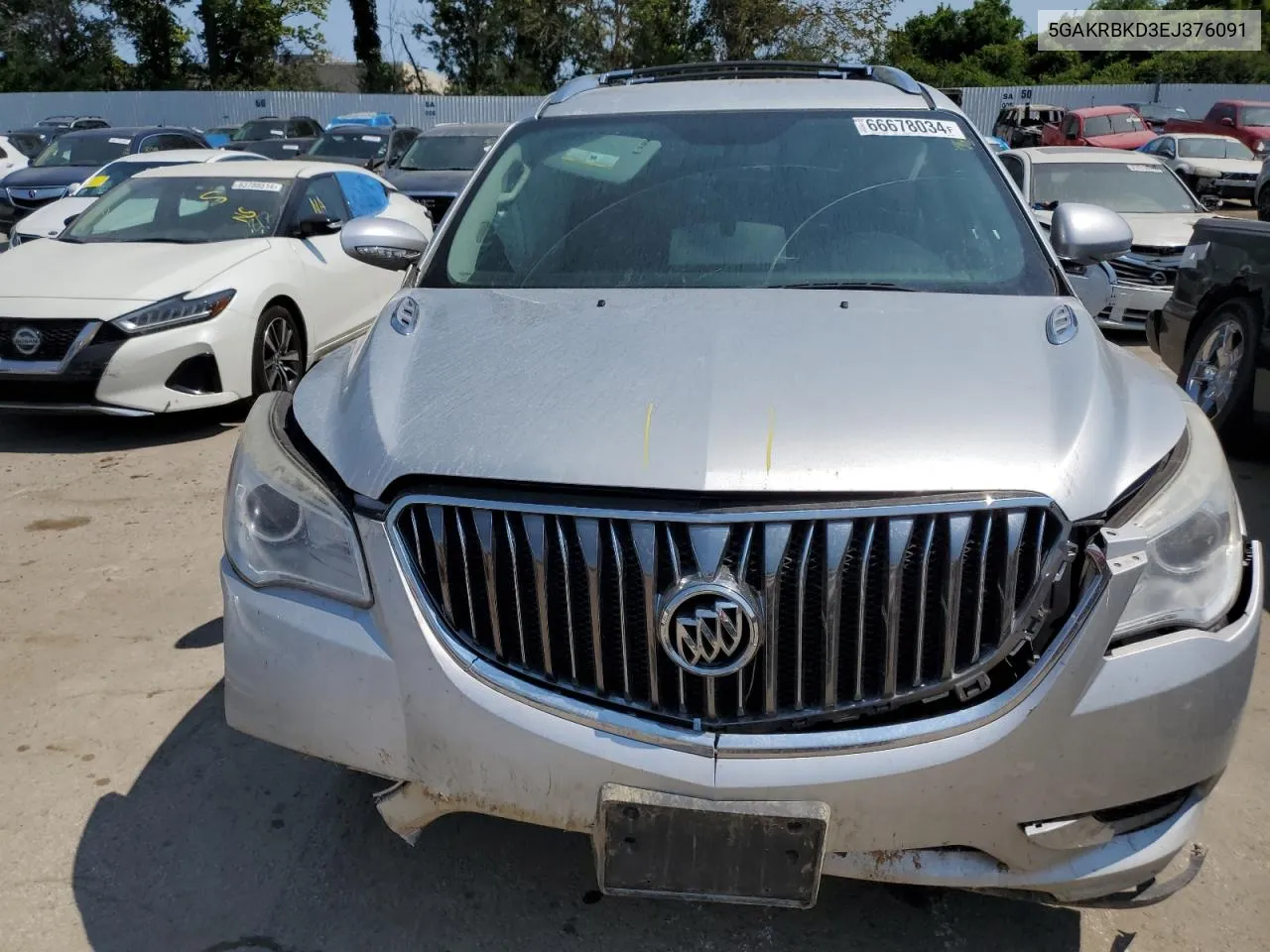 5GAKRBKD3EJ376091 2014 Buick Enclave