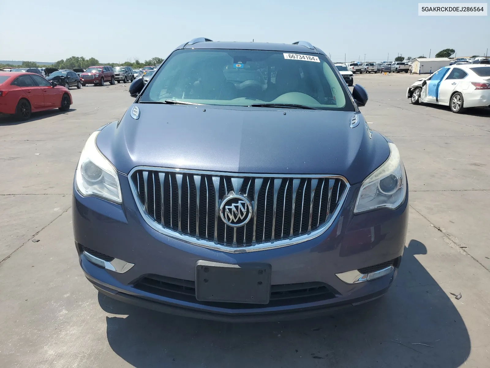 2014 Buick Enclave VIN: 5GAKRCKD0EJ286564 Lot: 66734164