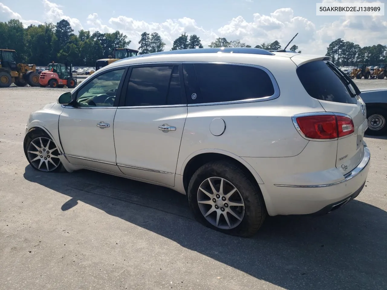 2014 Buick Enclave VIN: 5GAKRBKD2EJ138989 Lot: 66929684