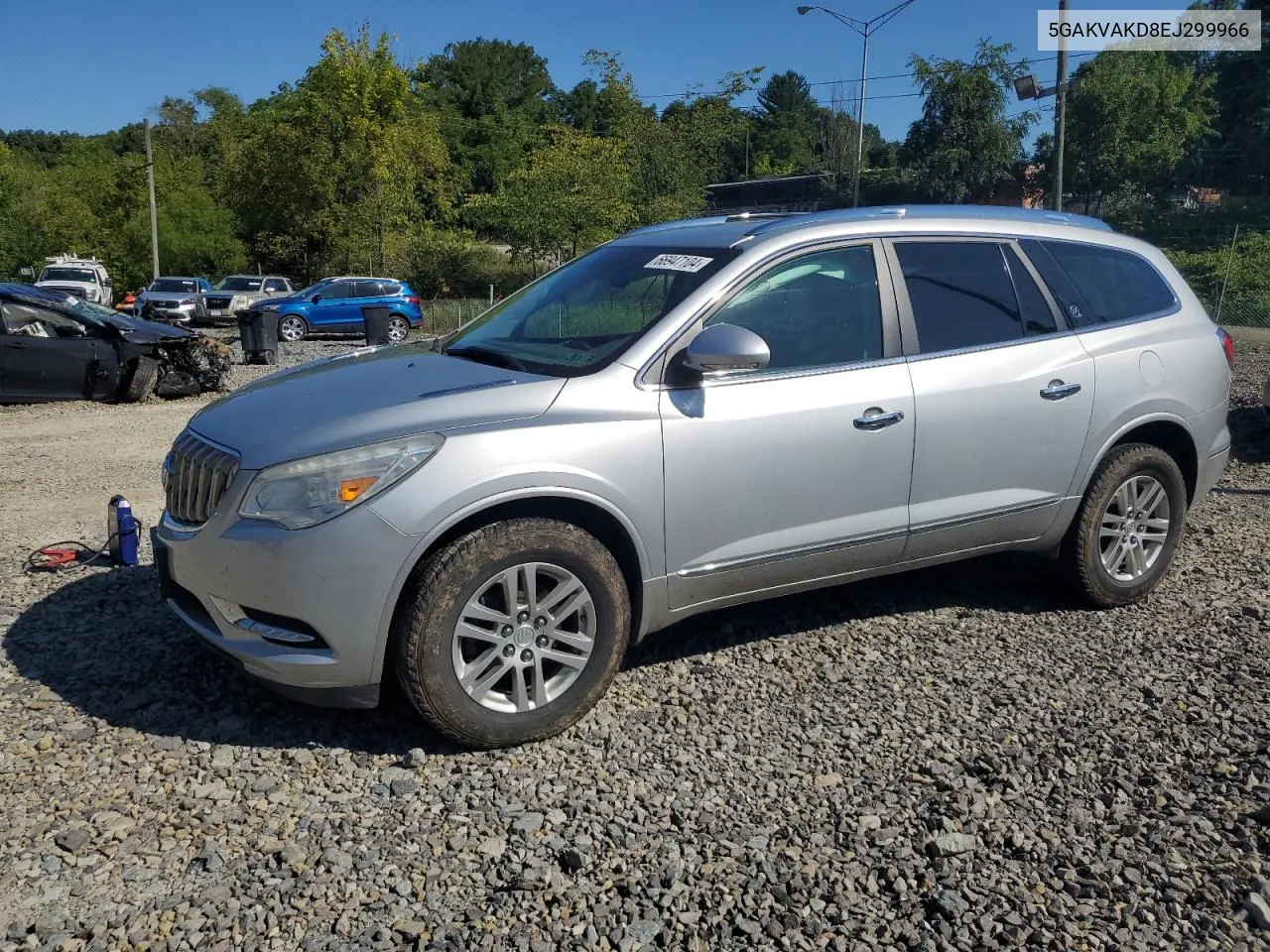 2014 Buick Enclave VIN: 5GAKVAKD8EJ299966 Lot: 66947104