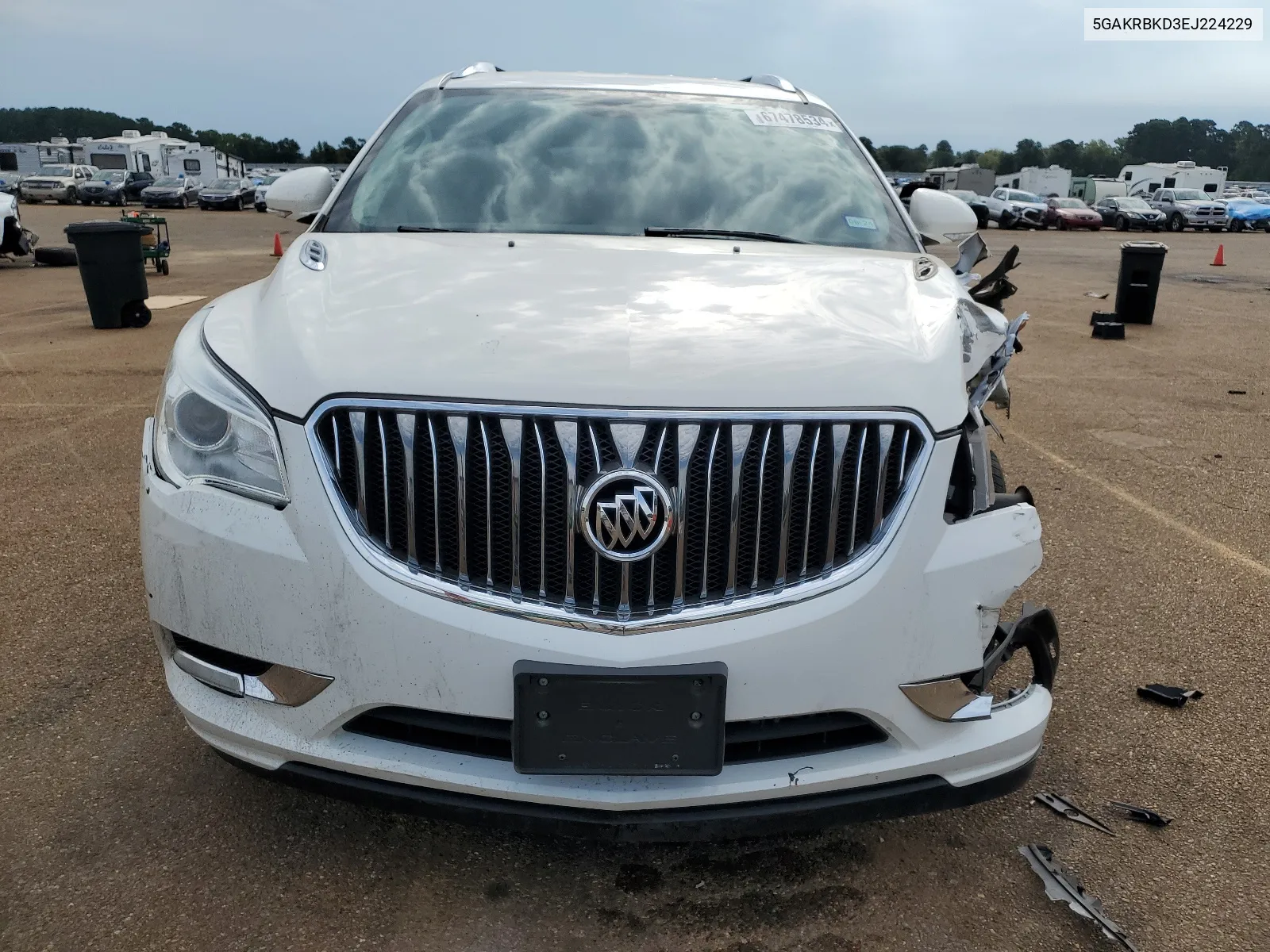 2014 Buick Enclave VIN: 5GAKRBKD3EJ224229 Lot: 67478534