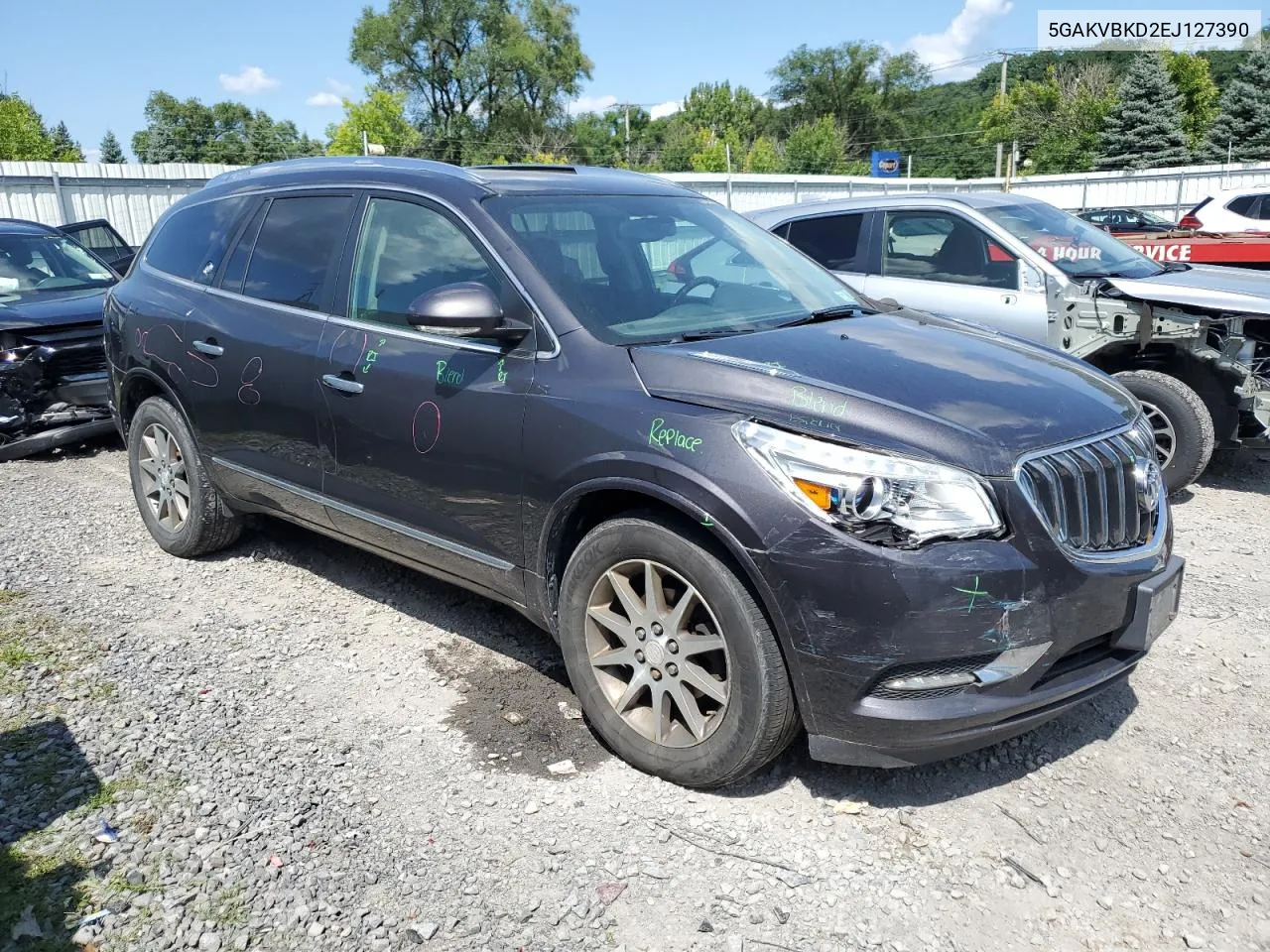 2014 Buick Enclave VIN: 5GAKVBKD2EJ127390 Lot: 68429414